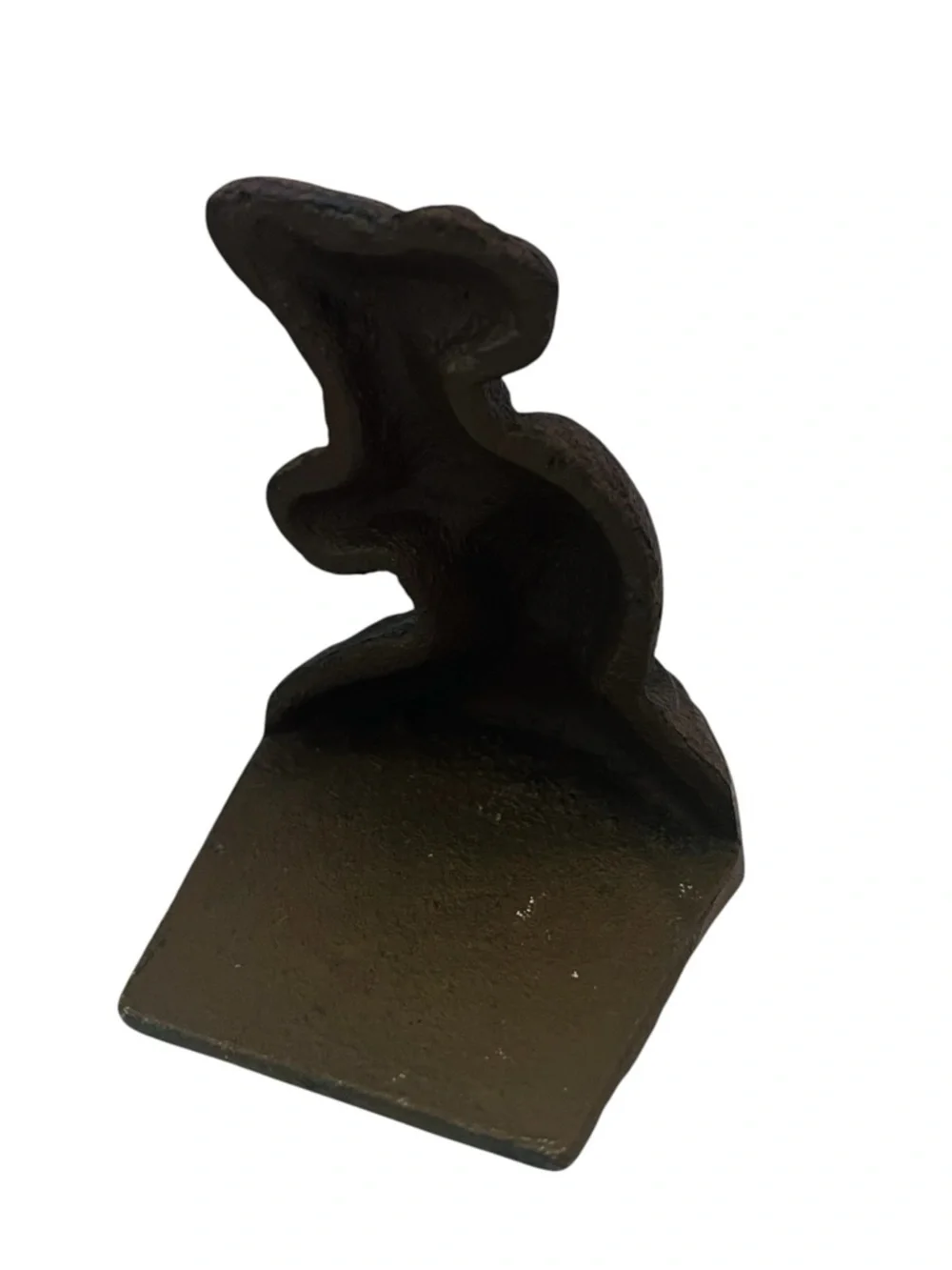 Vintage Restoration Hardware Mouse Cast Iron Door Stop Wedge or Bookend